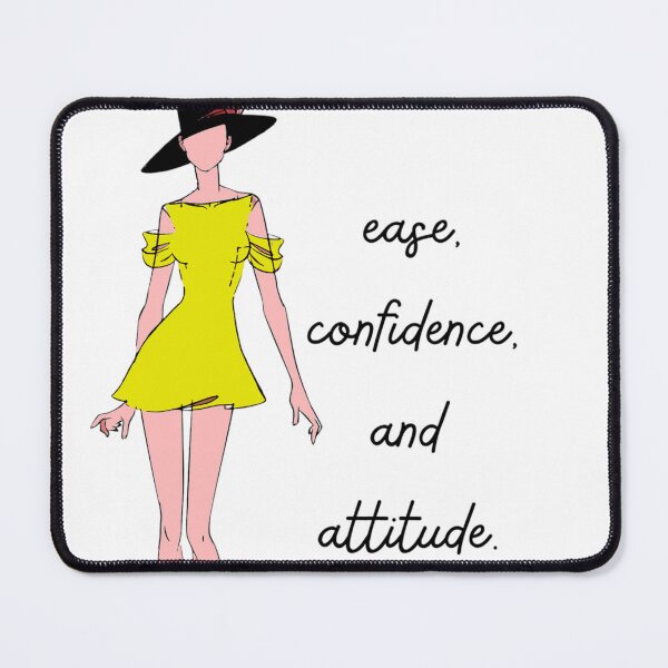 Item preview, ease, confidence and attitude designed and sold by marielso123.