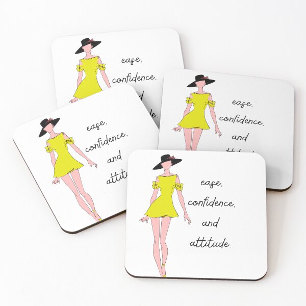 Item preview, ease, confidence and attitude designed and sold by marielso123.