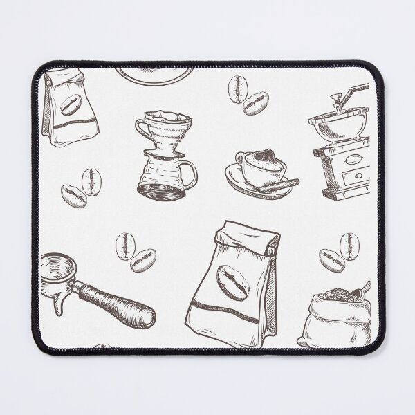 Item preview, Brown and Beige Coffee Pattern designed and sold by Wanc Designs.