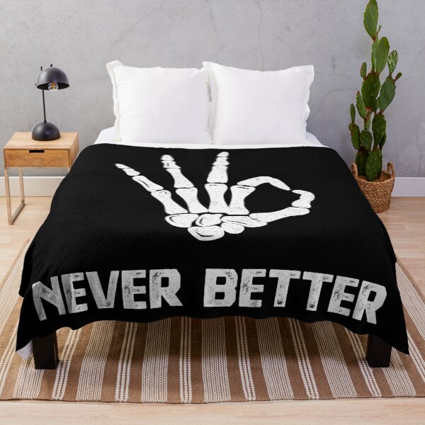 Item preview, Never Better Skeleton Hand designed and sold by Blok45.