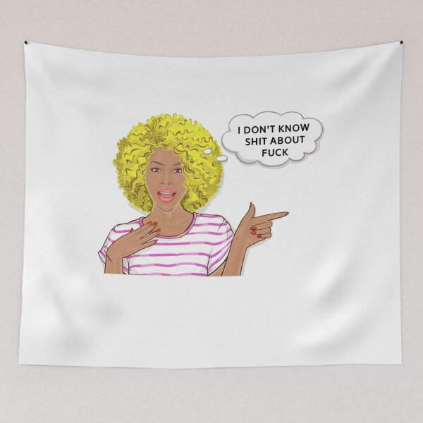 Item preview, I DON_T KNOW SHIT ABOUT FUCK    designed and sold by NotoriousMe.
