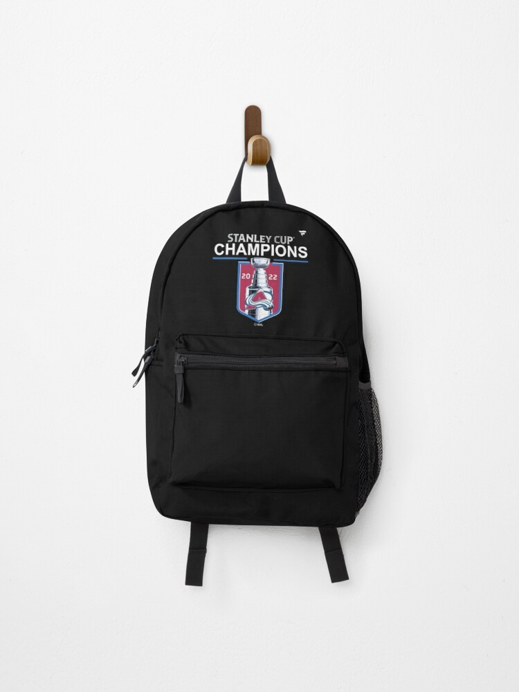 Avalanche 2022 Stanley Champions Locker Room T-Shirt Backpack for