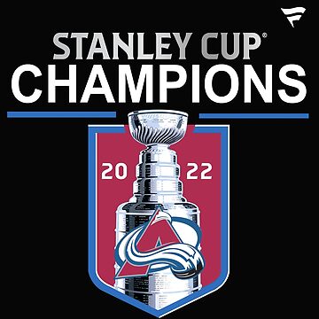 Colorado Avalanche 2022 Stanley Cup Champions Logo Drawstring Backpack