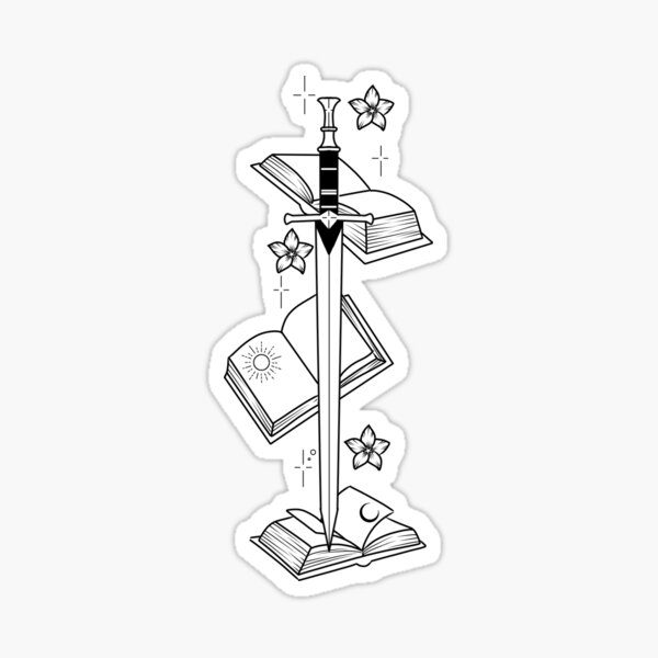 Yoru Sword Sticker for Sale by Anime-Trinkets
