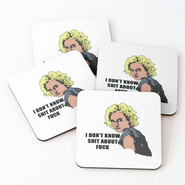Item preview, I Don_t Know Shit About Fuck Funny Sarcastic Men Women Quote   designed and sold by NotoriousMe.