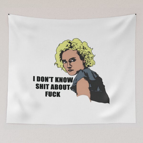 Item preview, I Don_t Know Shit About Fuck Funny Sarcastic Men Women Quote   designed and sold by NotoriousMe.