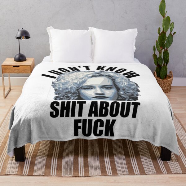 Item preview, I Don_t Know Shit About Fuck Funny Sarcastic Men Women Quote designed and sold by NotoriousMe.