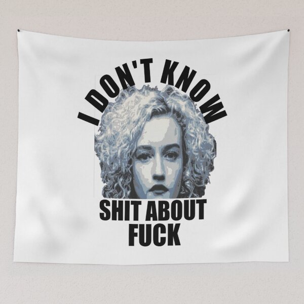 Item preview, I Don_t Know Shit About Fuck Funny Sarcastic Men Women Quote designed and sold by NotoriousMe.