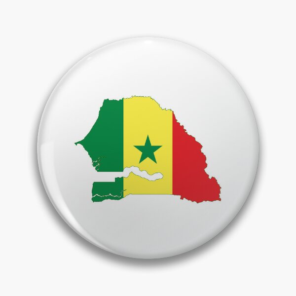 Item preview, Senegal Flag Map designed and sold by jsj17.