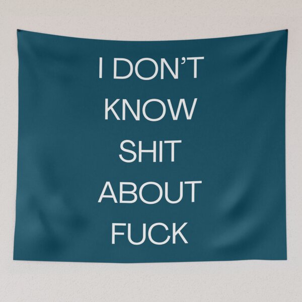 Item preview, I DON’T KNOW SHIT ABOUT FUCK RUTH LANGMORE QUOTE OZARK           designed and sold by NotoriousMe.