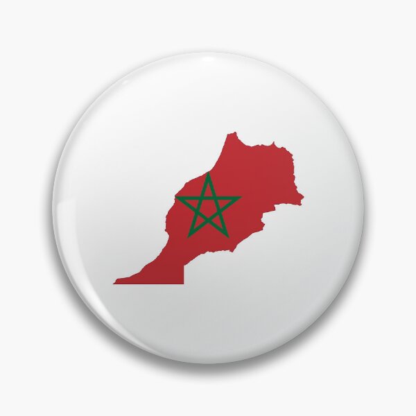Item preview, Morocco Flag Map designed and sold by jsj17.