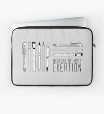 Funda para portátil Armas de creación masiva (en gris)