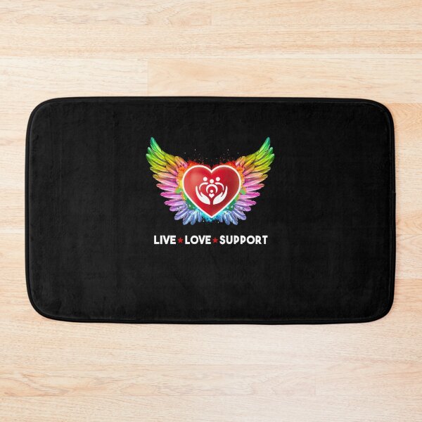 Item preview, SOCIAL WORK HEART WINGS - LIVE LOVE designed and sold by RoselinLove.