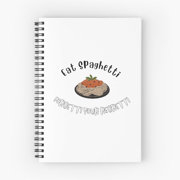 Item preview, Eat Spaghetti To Forgetti Your Regretti  designed and sold by unorthod0x.
