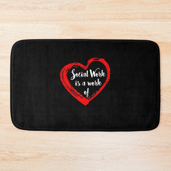 Item preview, Social Work is a work of heart 1 designed and sold by RoselinLove.