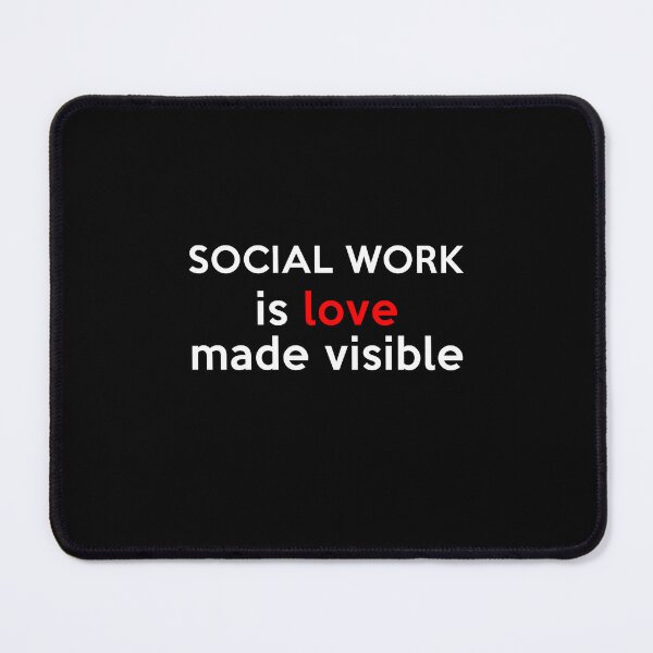 Item preview, Social Work is love designed and sold by RoselinLove.