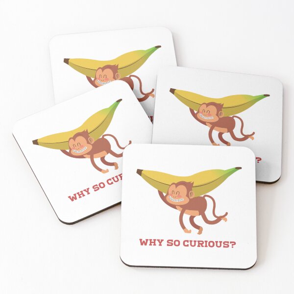 Item preview, Why so curious  cute monkey   designed and sold by Erosten17.