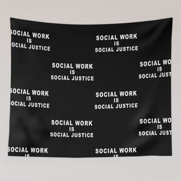 Item preview, SOCIAL WORK IS SOCIAL JUSTICE designed and sold by RoselinLove.