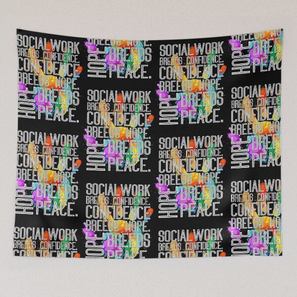 Item preview, SOCIAL WORK PEACE designed and sold by RoselinLove.