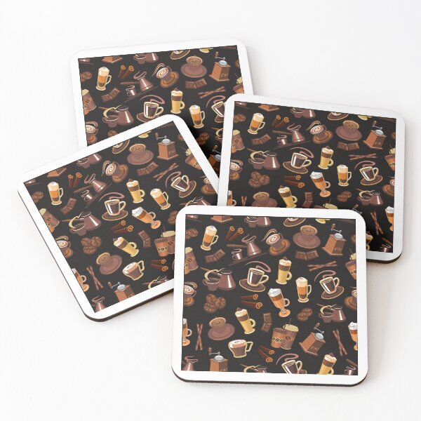 Item preview, Coffee Seamless Pattern designed and sold by Wanc Designs.