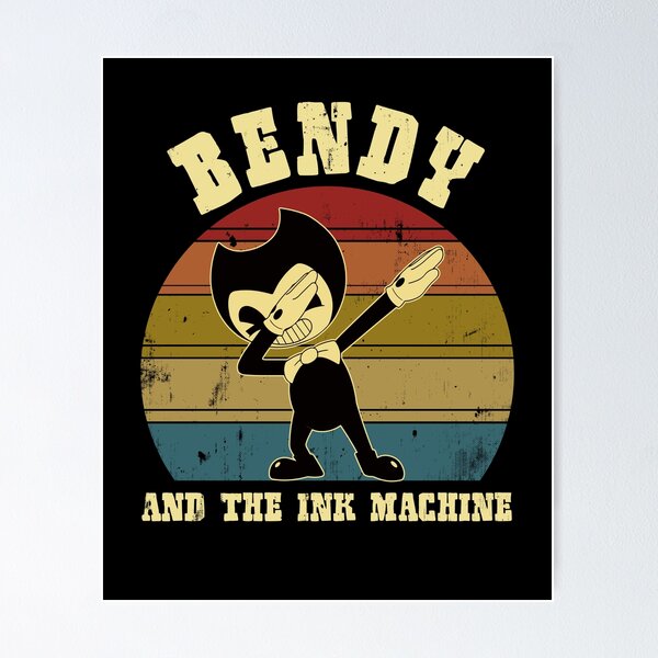 Bendy Ink Machine Themed Birthday Poster 16 X 20 40x50cm -  Israel