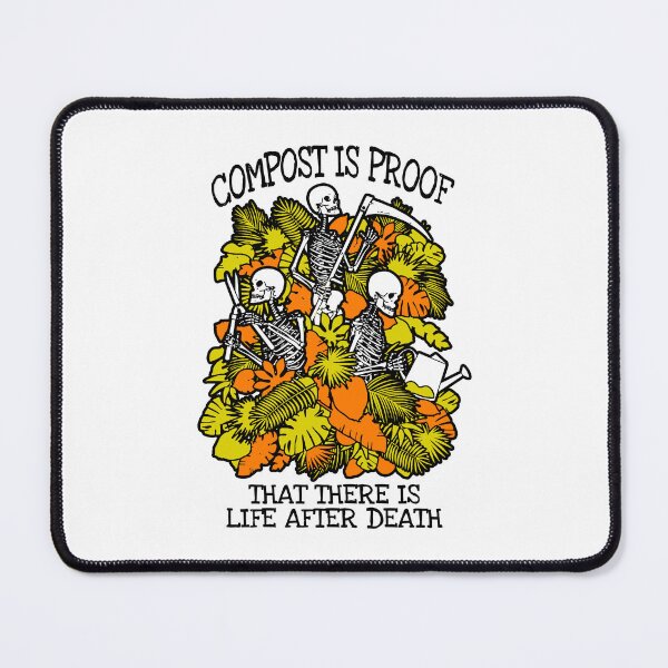 Item preview, Funny Gardening Compost Life After Death Skeleton Gardener designed and sold by GrandeDuc.