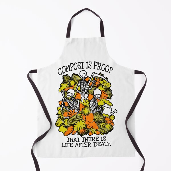 Item preview, Funny Gardening Compost Life After Death Skeleton Gardener designed and sold by GrandeDuc.