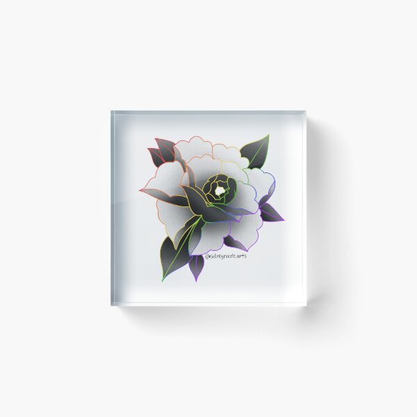 Item preview, Rainbow peony  designed and sold by SidneyNicoleArt.