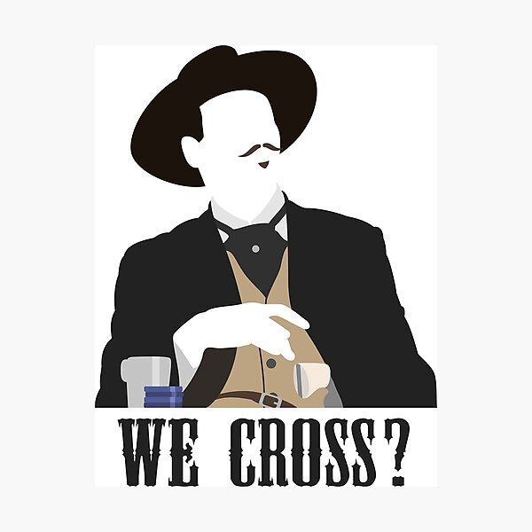 Item preview, Tombstone: We Cross? designed and sold by muskitt.