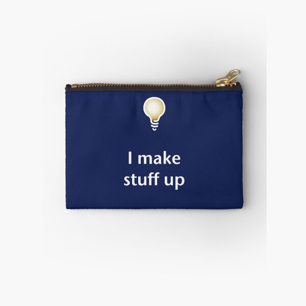 Item preview, Make Stuff Up (Dark) designed and sold by solublepeter.