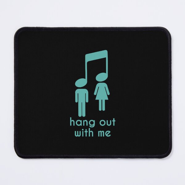 Item preview, music note hang out with me funny tee designed and sold by quickkaart.