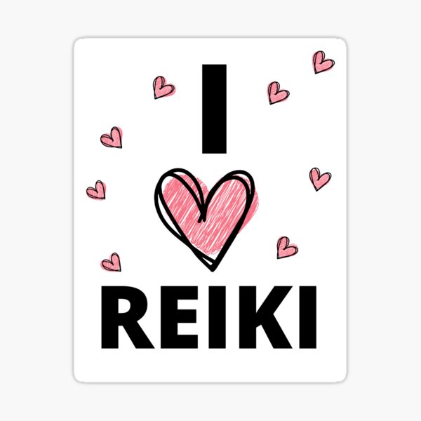 Item preview, I love reiki  designed and sold by NewPages.