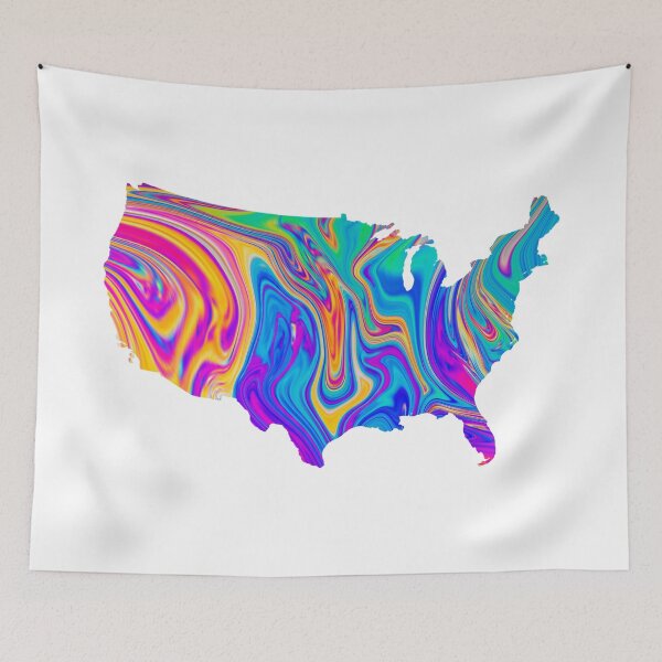 Item preview, USA Map Oil designed and sold by lukassfr.