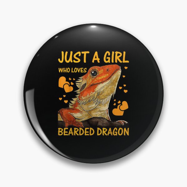 Item preview, Just a Girl Who Loves Bearded Dragons Lizard Reptile  designed and sold by AdonisShop.