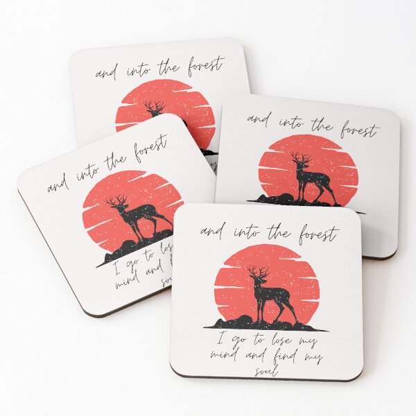 Item preview, and into the forest i go to lose my mind and find my soul t-shirt, lose my mind t-shirts, i go to lose my mind t-shirts designed and sold by BLUE  bubble.