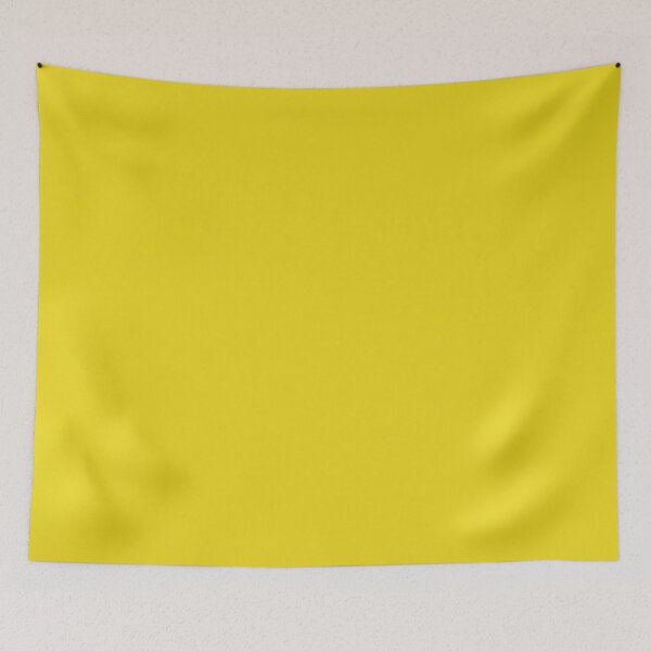 Item preview, Plain Solid Color Bright Yellow Hot Yellow Vivid Yellow designed and sold by mimihuang creations.