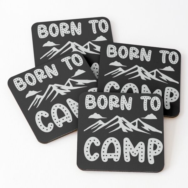 Item preview, Born to camp designed and sold by pnkpopcorn.