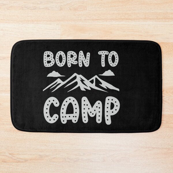 Item preview, Born to camp designed and sold by pnkpopcorn.