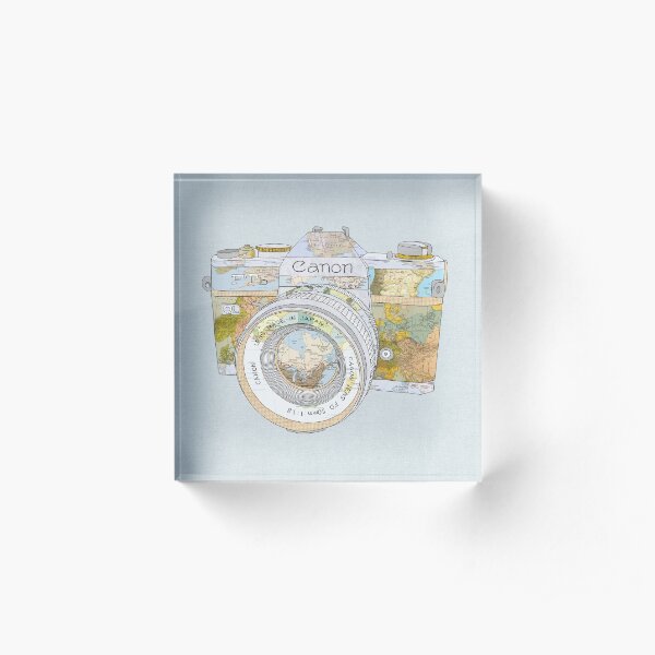 TRAVEL CAN0N Acrylic Block