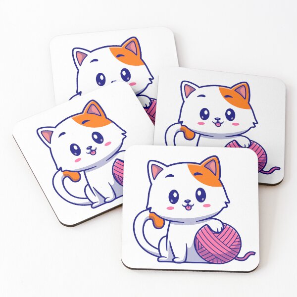 Item preview, kitten ball designed and sold by Egezinti.