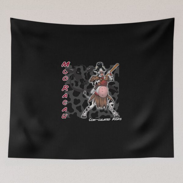 Item preview, Moo Racau Cow Culated Risks Tank Top designed and sold by donniejeanjr6.