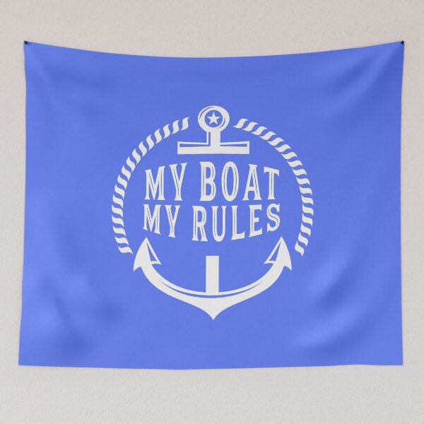 Item preview, My Boat, My Rules Funny Sailboat or Yacht designed and sold by AntiqueImages.