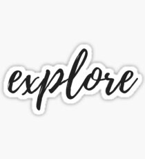 explore Sticker
