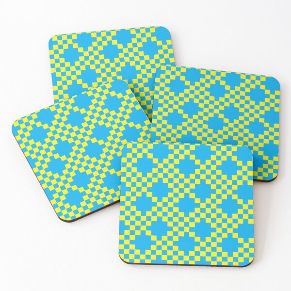 Item preview, Light Blue and Yellow Weave Pattern designed and sold by rsty11.