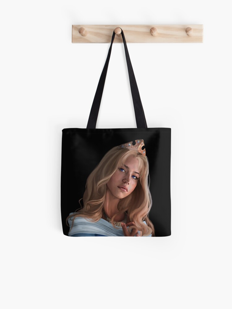 sleeping beauty tote bag