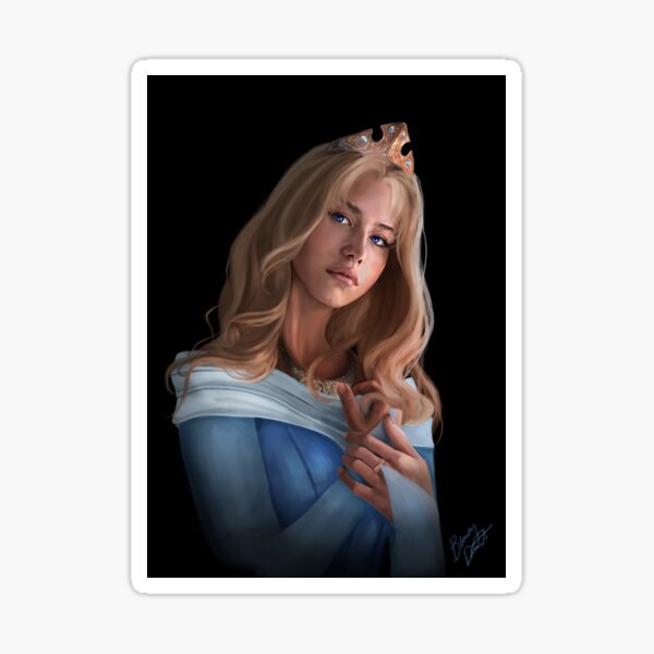 Sleeping Beauty Sticker