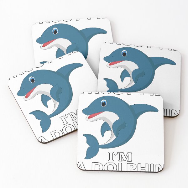 Item preview, Funny Dolphins  designed and sold by ASHLEYSPEARSHOP.