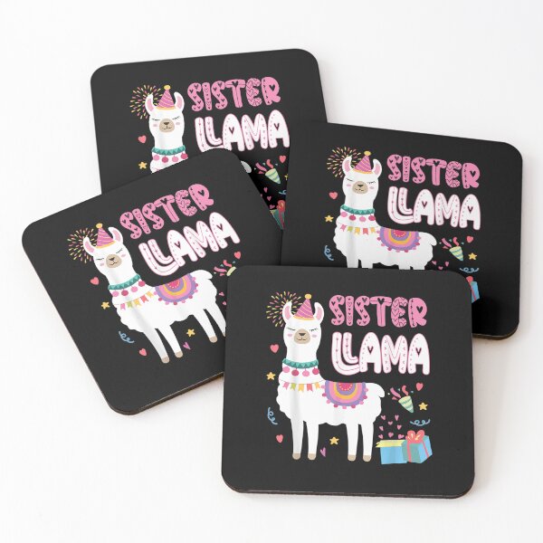 Item preview, Sister Llama Sister Of The Birthday Llama Birthday  designed and sold by AdonisShop.
