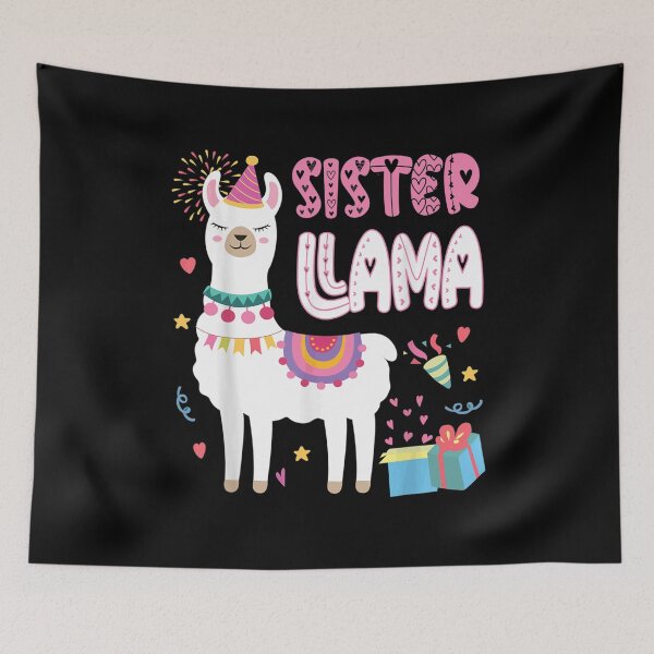 Item preview, Sister Llama Sister Of The Birthday Llama Birthday  designed and sold by AdonisShop.