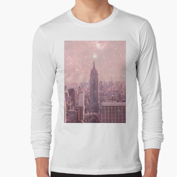 Stardust, der New York bedeckt Langarmshirt